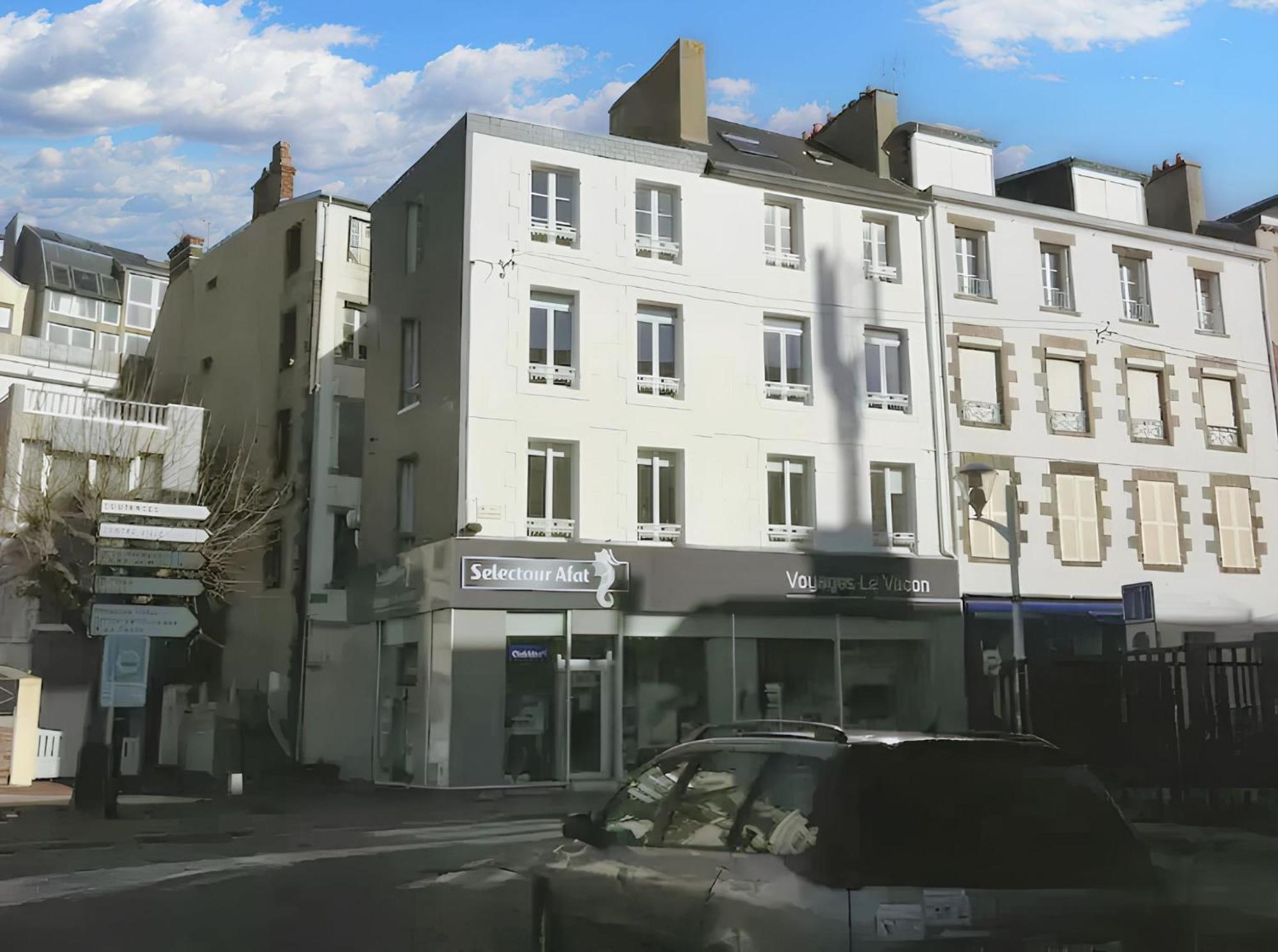 Appartement Moderne A Granville 55 M² Vue Sur Mer Eksteriør bilde